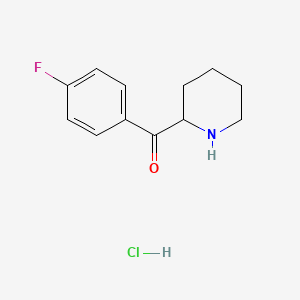 2-[(4-Fluorophenyl)carbonyl]piperidine HCl
