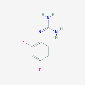 B2563254 N-(2,4-difluorophenyl)guanidine CAS No. 71198-31-7