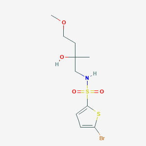 5-Bromo-N-(2-hydroxy-4-methoxy-2-methylbutyl)thiophene-2-sulfonamide