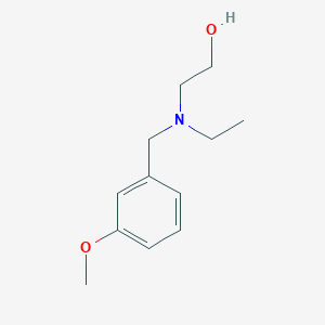molecular formula C12H19NO2 B2563440 2-[Ethyl-(3-methoxy-benzyl)-amino]-ethanol CAS No. 1248410-12-9