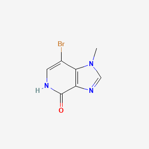 molecular formula C7H6BrN3O B2563540 7-Bromo-1-methyl-1H-imidazo[4,5-c]pyridin-4(5H)-one CAS No. 163452-73-1