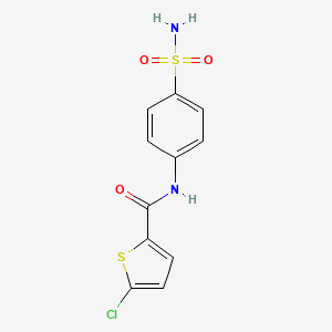 5-chloro-N-(4-sulfamoylphenyl)thiophene-2-carboxamide