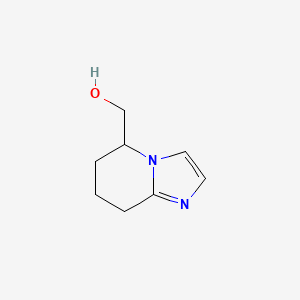 5H,6H,7H,8H-Imidazo[1,2-A]pyridin-5-ylmethanol
