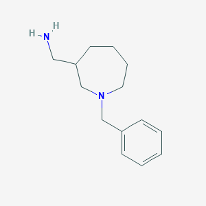 molecular formula C14H22N2 B2563582 (1-苄基氮杂环己烷-3-基)甲胺 CAS No. 1780225-11-7