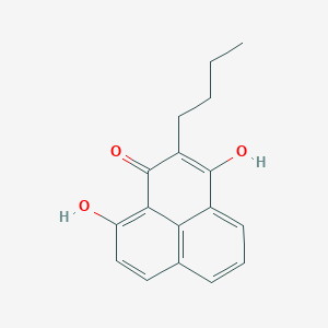 2-Butyl-3,9-dihydroxy-1H-phenalen-1-one
