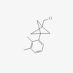 1-(Chloromethyl)-3-(2,3-dimethylphenyl)bicyclo[1.1.1]pentane