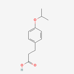 molecular formula C12H16O3 B2563737 3-(4-异丙氧基苯基)丙酸 CAS No. 79669-11-7