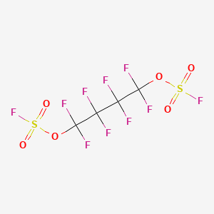 molecular formula C4F10O6S2 B2563744 1,4-ビス(フルオロスルホニルオキシ)オクタフルオロブタン CAS No. 78522-71-1