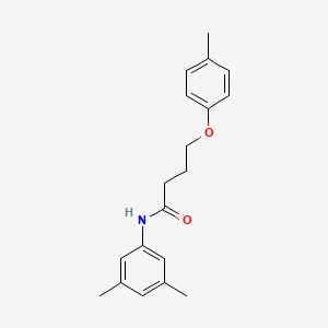 molecular formula C19H23NO2 B2563809 N-(3,5-dimethylphenyl)-4-(4-methylphenoxy)butanamide CAS No. 432540-88-0