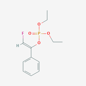 (Z)-diethyl (2-fluoro-1-phenylvinyl) phosphate
