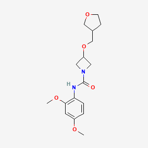 N-(2,4-dimethoxyphenyl)-3-((tetrahydrofuran-3-yl)methoxy)azetidine-1-carboxamide