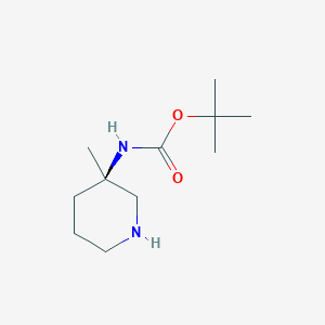 (3R)-3-(Boc-amino)-3-methylpiperidine