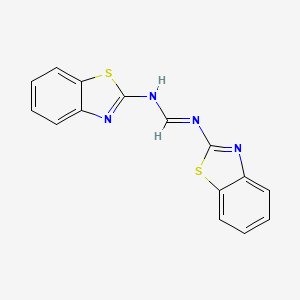 N,N'-bis(1,3-benzothiazol-2-yl)imidoformamide