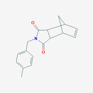 molecular formula C17H17NO2 B256401 2-(4-methylbenzyl)-3a,4,7,7a-tetrahydro-1H-4,7-methanoisoindole-1,3(2H)-dione 