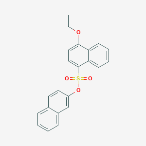 Naphthalen-2-yl 4-ethoxynaphthalene-1-sulfonate