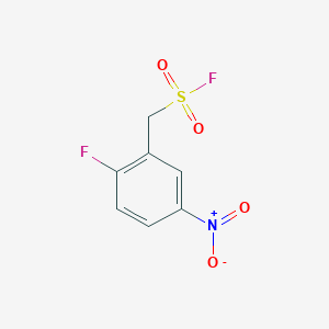 (2-Fluoro-5-nitrophenyl)methanesulfonyl fluoride