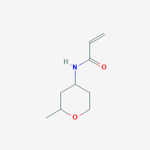 N-(2-Methyloxan-4-yl)prop-2-enamide
