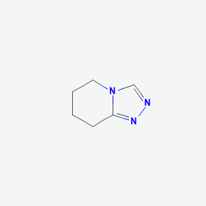 molecular formula C6H9N3 B2564078 5,6,7,8-Tetrahydro[1,2,4]triazolo[4,3-a]pyridine CAS No. 59624-08-7