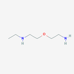 molecular formula C6H16N2O B2564100 [2-(2-Aminoethoxy)ethyl](ethyl)amine CAS No. 1011486-26-2