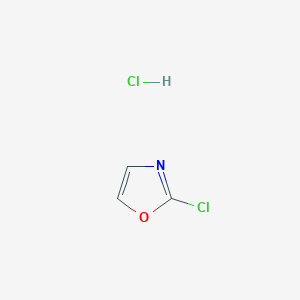 B2564252 2-Chlorooxazole hcl CAS No. 2059937-68-5