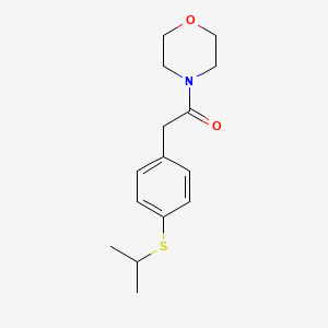 2-(4-(Isopropylthio)phenyl)-1-morpholinoethanone
