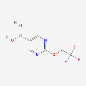 2-(2,2,2-Trifluoroethoxy)pyrimidine-5-boronic acid