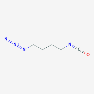 molecular formula C5H8N4O B2564500 4-Azidobutyl isocyanate CAS No. 177489-76-8