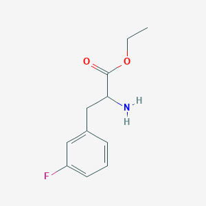 Ethyl 2-amino-3-(3-fluorophenyl)propanoate