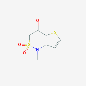 1-Methyl-2,2-dioxothieno[3,2-c]thiazin-4-one