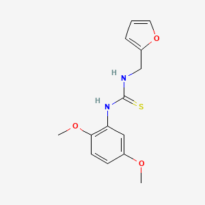 1-(2,5-Dimethoxyphenyl)-3-(furan-2-ylmethyl)thiourea