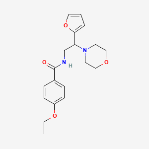 4-ethoxy-N-(2-(furan-2-yl)-2-morpholinoethyl)benzamide