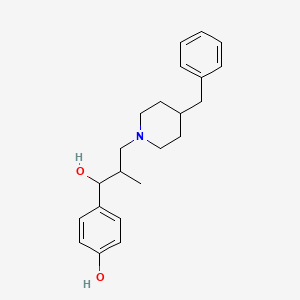4-(3-(4-Benzylpiperidin-1-yl)-1-hydroxy-2-methylpropyl)phenol