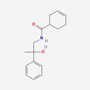 N-(2-hydroxy-2-phenylpropyl)cyclohex-3-enecarboxamide