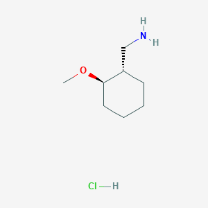 [(1S,2R)-2-Methoxycyclohexyl]methanamine;hydrochloride