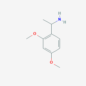 molecular formula C10H15NO2 B2564704 1-(2,4-Dimethoxyphenyl)ethanamine CAS No. 188894-33-9