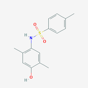 molecular formula C15H17NO3S B2564795 N-(4-羟基-2,5-二甲苯基)-4-甲苯磺酰胺 CAS No. 307553-89-5