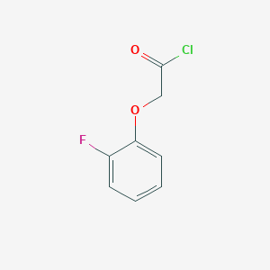 molecular formula C8H6ClFO2 B2564843 2-氟苯氧基乙酰氯 CAS No. 2965-17-5