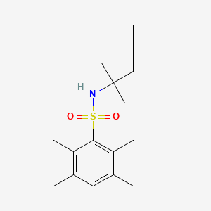 (1,1,3,3-Tetramethylbutyl)[(2,3,5,6-tetramethylphenyl)sulfonyl]amine