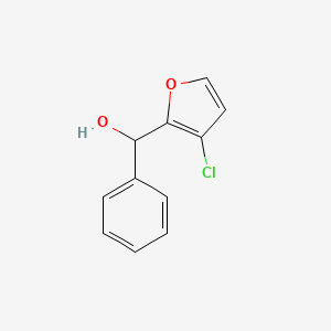 B2564872 (3-Chlorofuran-2-yl)(phenyl)methanol CAS No. 944652-59-9