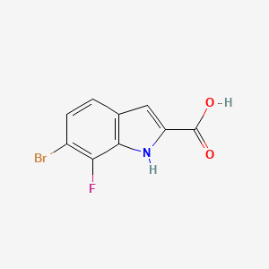 6-Bromo-7-fluoro-1H-indole-2-carboxylic acid
