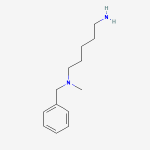 molecular formula C13H22N2 B2564954 N'-苄基-N'-甲基戊烷-1,5-二胺 CAS No. 34987-10-5