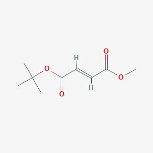 molecular formula C9H14O4 B2565183 叔丁基甲基富马酸酯 CAS No. 55556-66-6