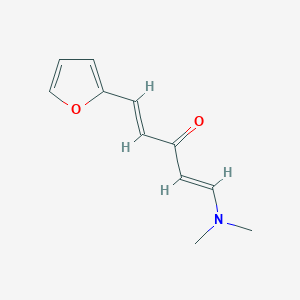 molecular formula C11H13NO2 B2565191 (1E,4E)-1-(dimethylamino)-5-(2-furyl)penta-1,4-dien-3-one CAS No. 109482-98-6