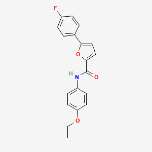N-(4-ethoxyphenyl)-5-(4-fluorophenyl)furan-2-carboxamide