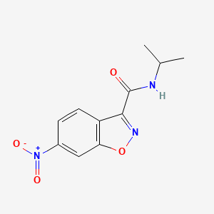 N-isopropyl-6-nitro-1,2-benzisoxazole-3-carboxamide