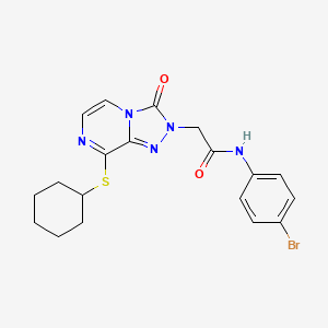 molecular formula C19H20BrN5O2S B2565428 N-(2-chlorobenzyl)-6-(3-methylphenyl)nicotinamide CAS No. 1189876-03-6