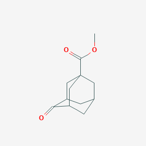 molecular formula C12H16O3 B2565457 Methyl 4-oxoadamantane-1-carboxylate CAS No. 56674-88-5
