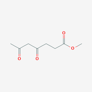 molecular formula C8H12O4 B2565473 4,6-二氧代庚酸甲酯 CAS No. 80480-42-8