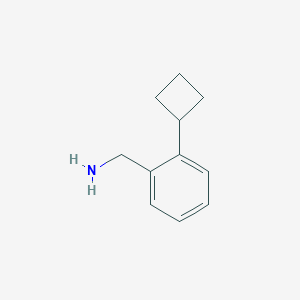 (2-Cyclobutylphenyl)methanamine