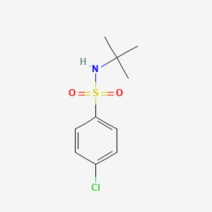 molecular formula C10H14ClNO2S B2565777 N-tert-butyl-4-chlorobenzenesulfonamide CAS No. 29083-03-2